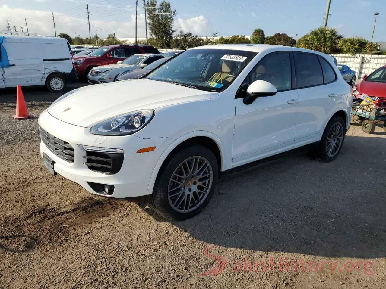 WP1AA2A21HKA87421 2017 PORSCHE CAYENNE