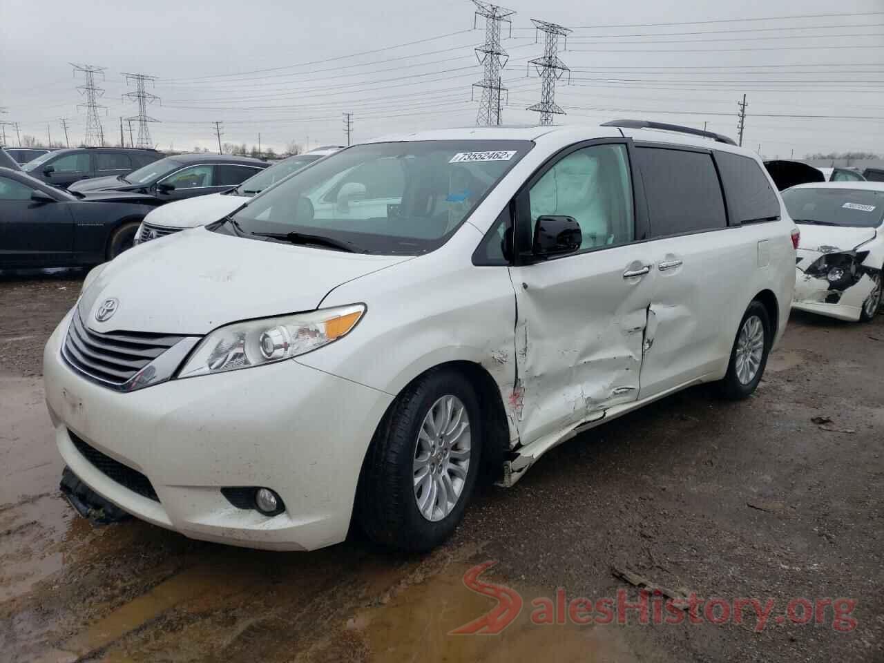 5TDYK3DC8FS584088 2015 TOYOTA SIENNA