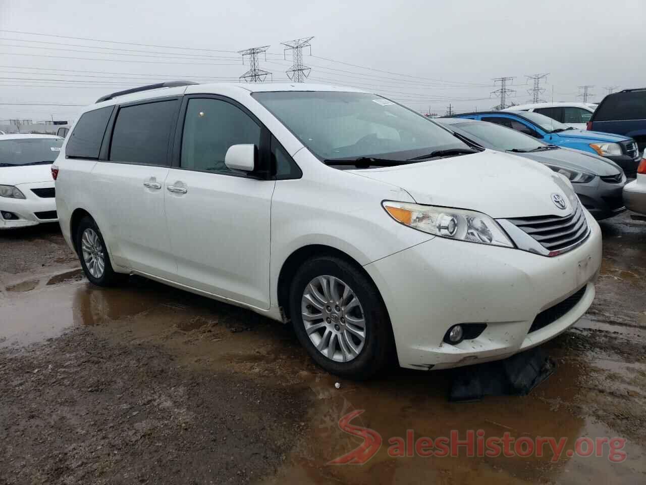 5TDYK3DC8FS584088 2015 TOYOTA SIENNA