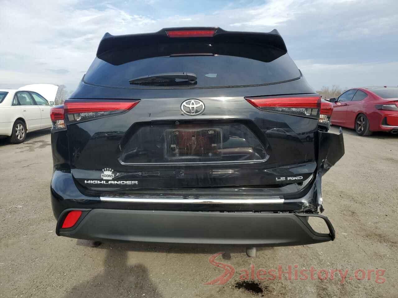 5TDBZRBH3LS027605 2020 TOYOTA HIGHLANDER