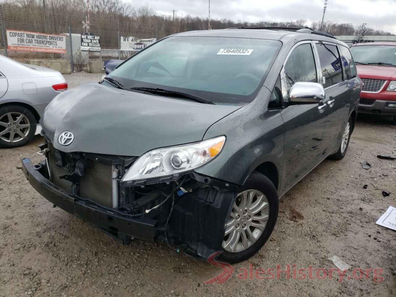 5TDYK3DC1DS308137 2013 TOYOTA SIENNA