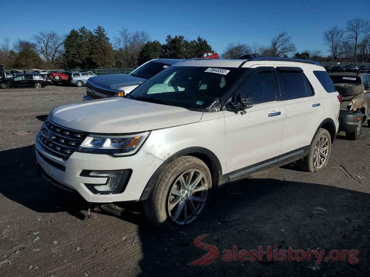 1FM5K8F84HGE35484 2017 FORD EXPLORER