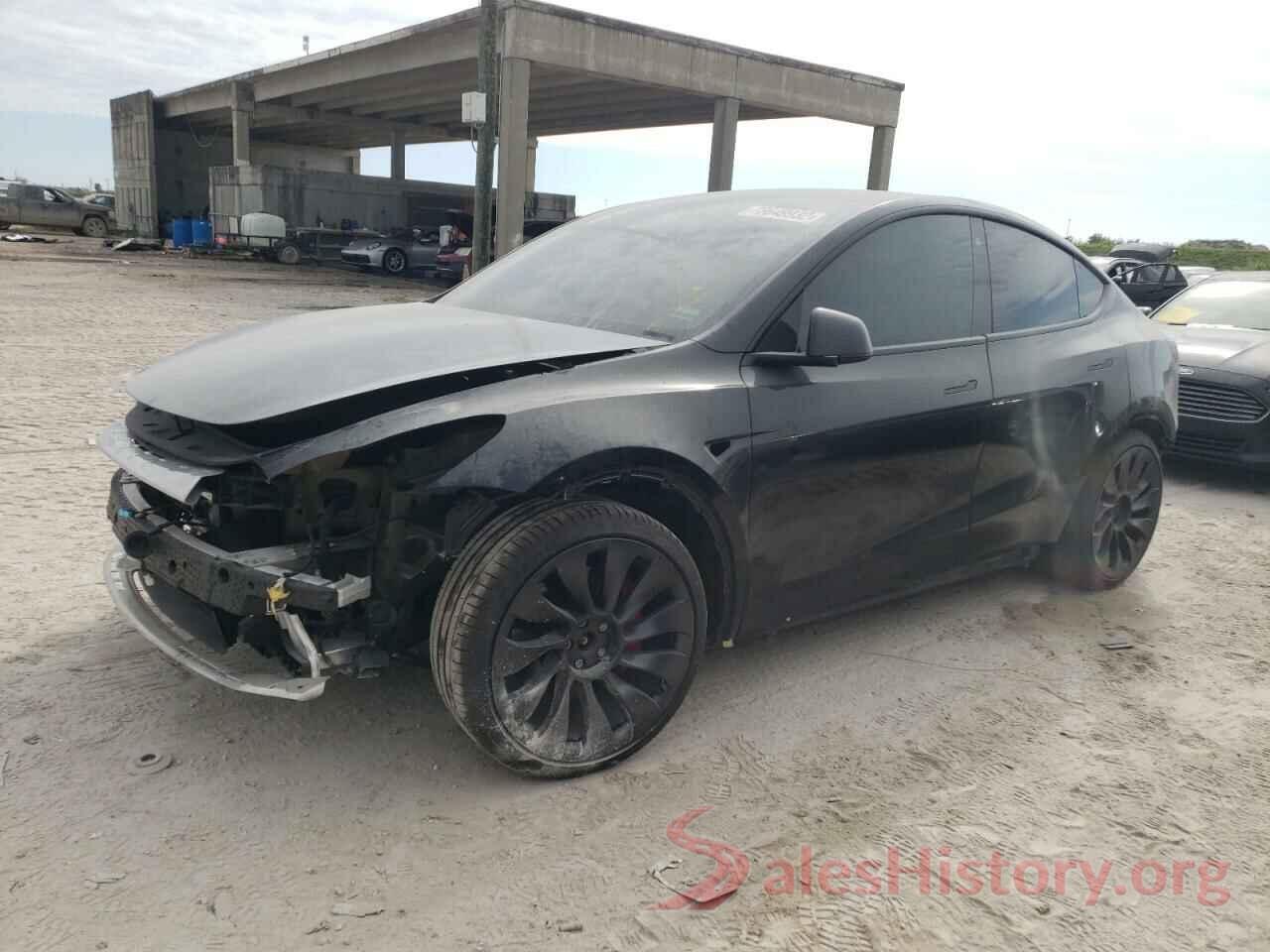 7SAYGDEF4NF380751 2022 TESLA MODEL Y