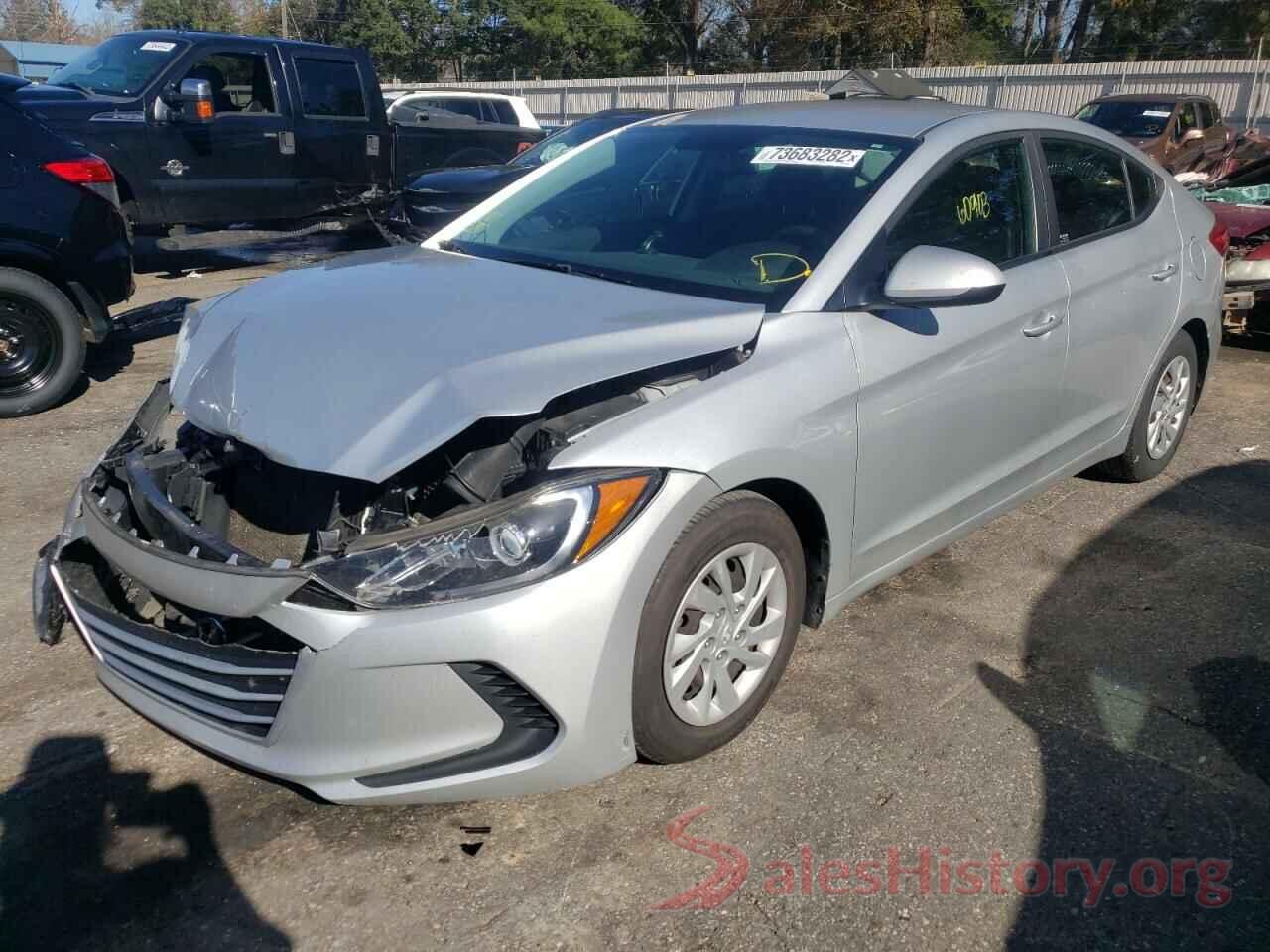 5NPD74LFXJH273682 2018 HYUNDAI ELANTRA