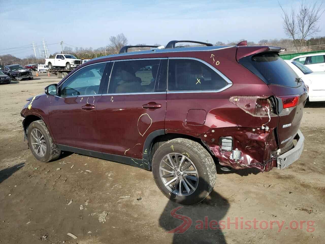 5TDJZRFH0KS743866 2019 TOYOTA HIGHLANDER