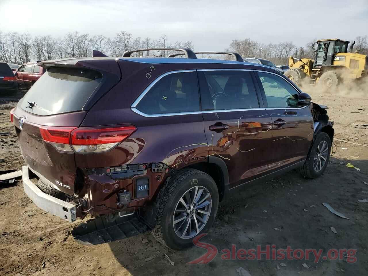 5TDJZRFH0KS743866 2019 TOYOTA HIGHLANDER