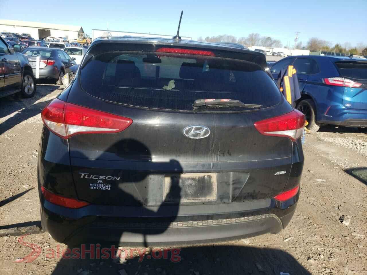 2017 HYUNDAI TUCSON VIN KM8J3CA47HU420367, left side view