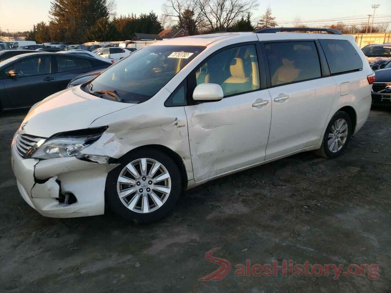 5TDDZ3DC7HS165257 2017 TOYOTA SIENNA