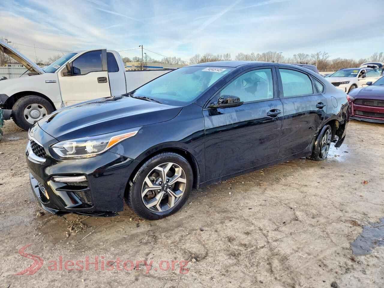 2021 KIA FORTE VIN 3KPF24AD2ME384762, auction photo