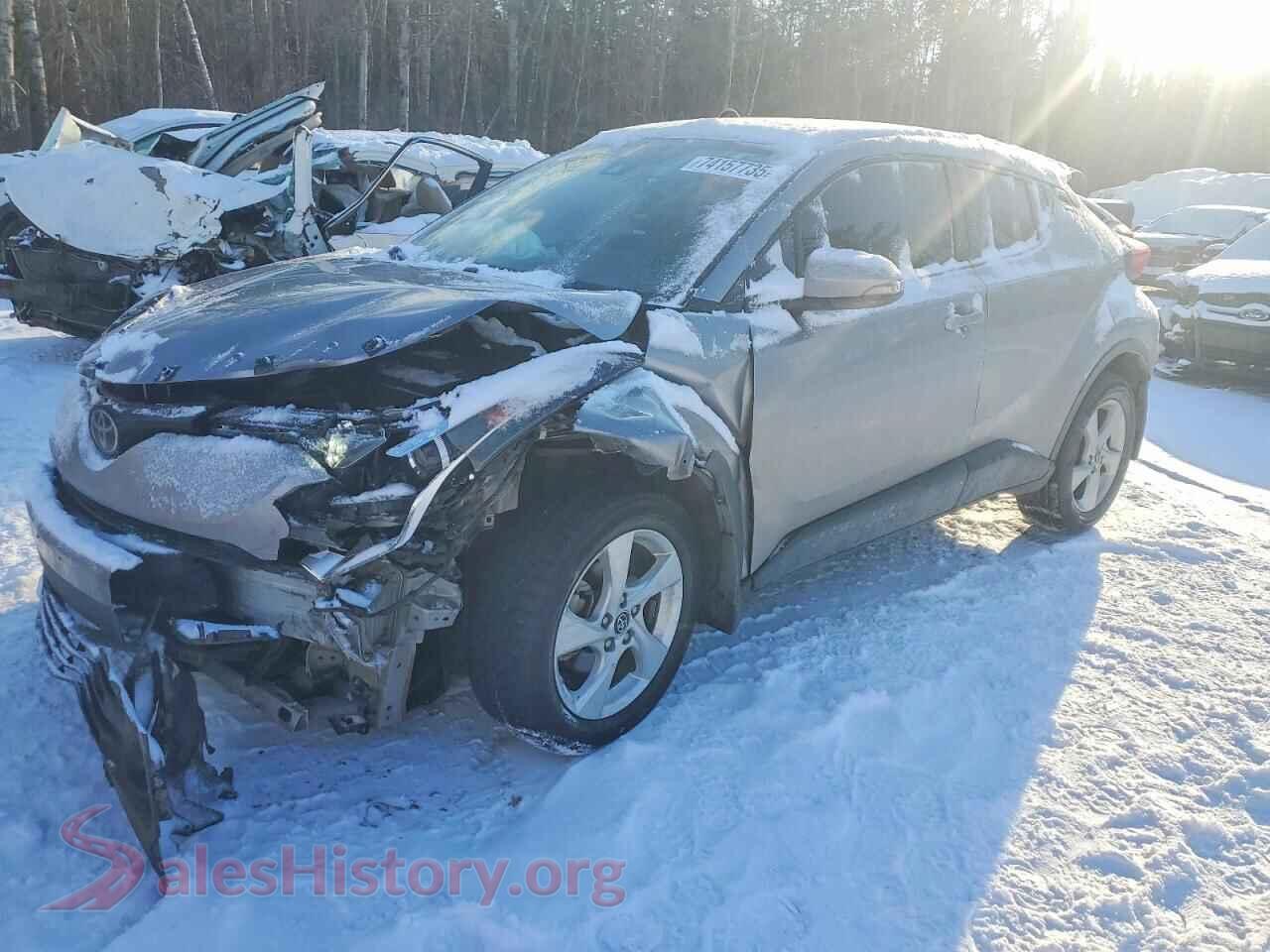 NMTKHMBX6JR001797 2018 TOYOTA C-HR