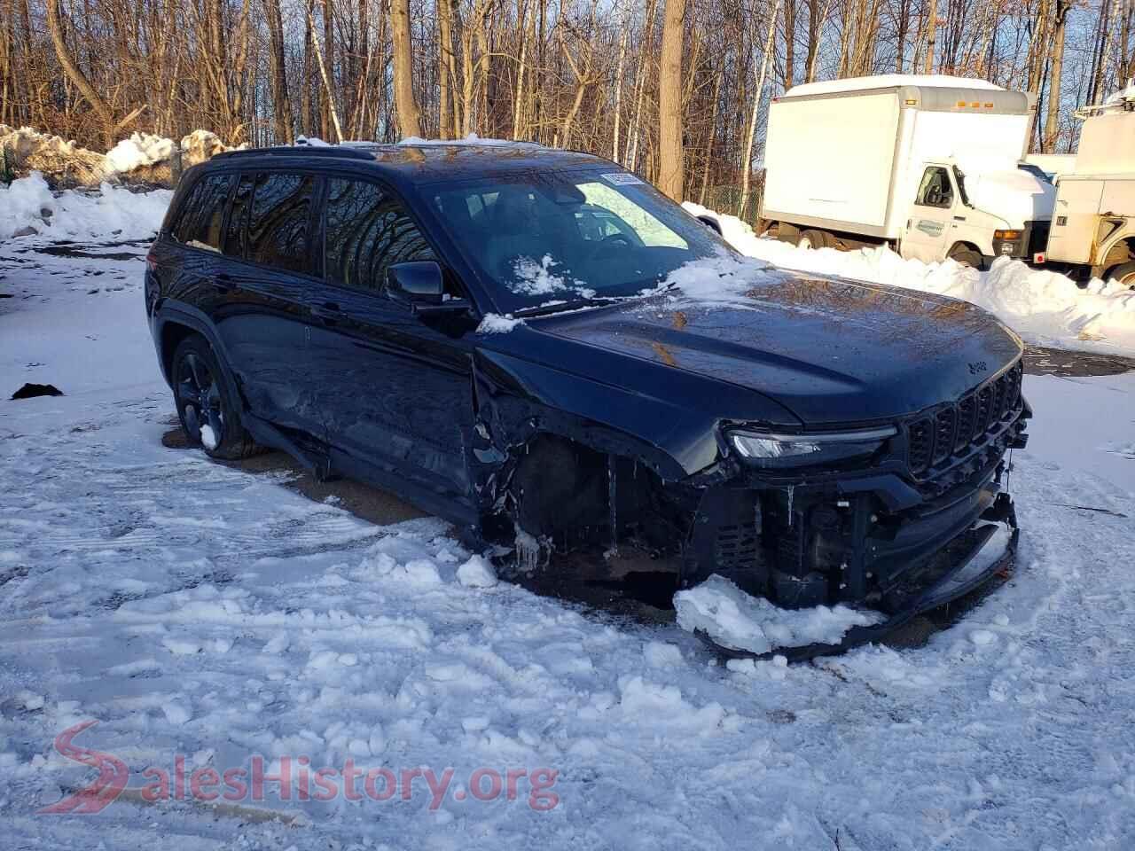 2024 JEEP GRAND CHER VIN 1C4RJHAG8RC216642, rear 3/4 view