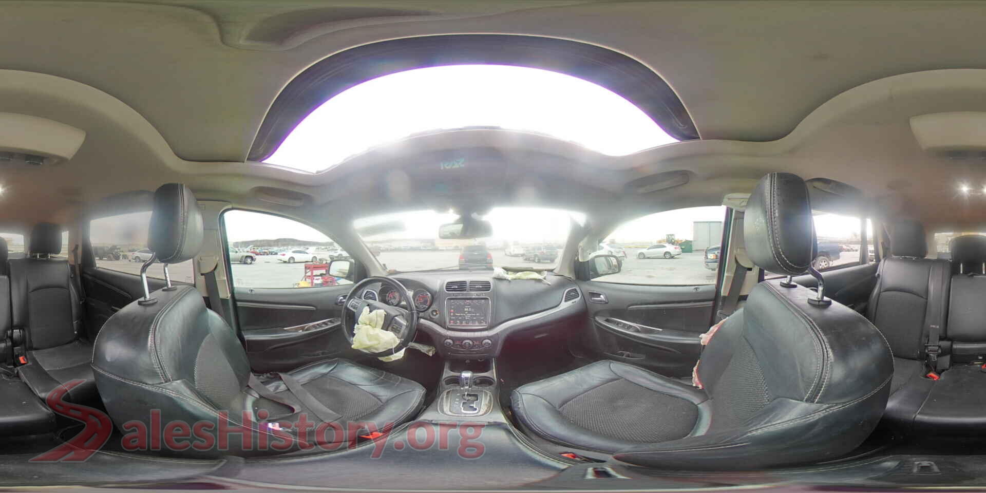 2020 DODGE JOURNEY VIN 3C4PDCGB4LT188928, damage close-up