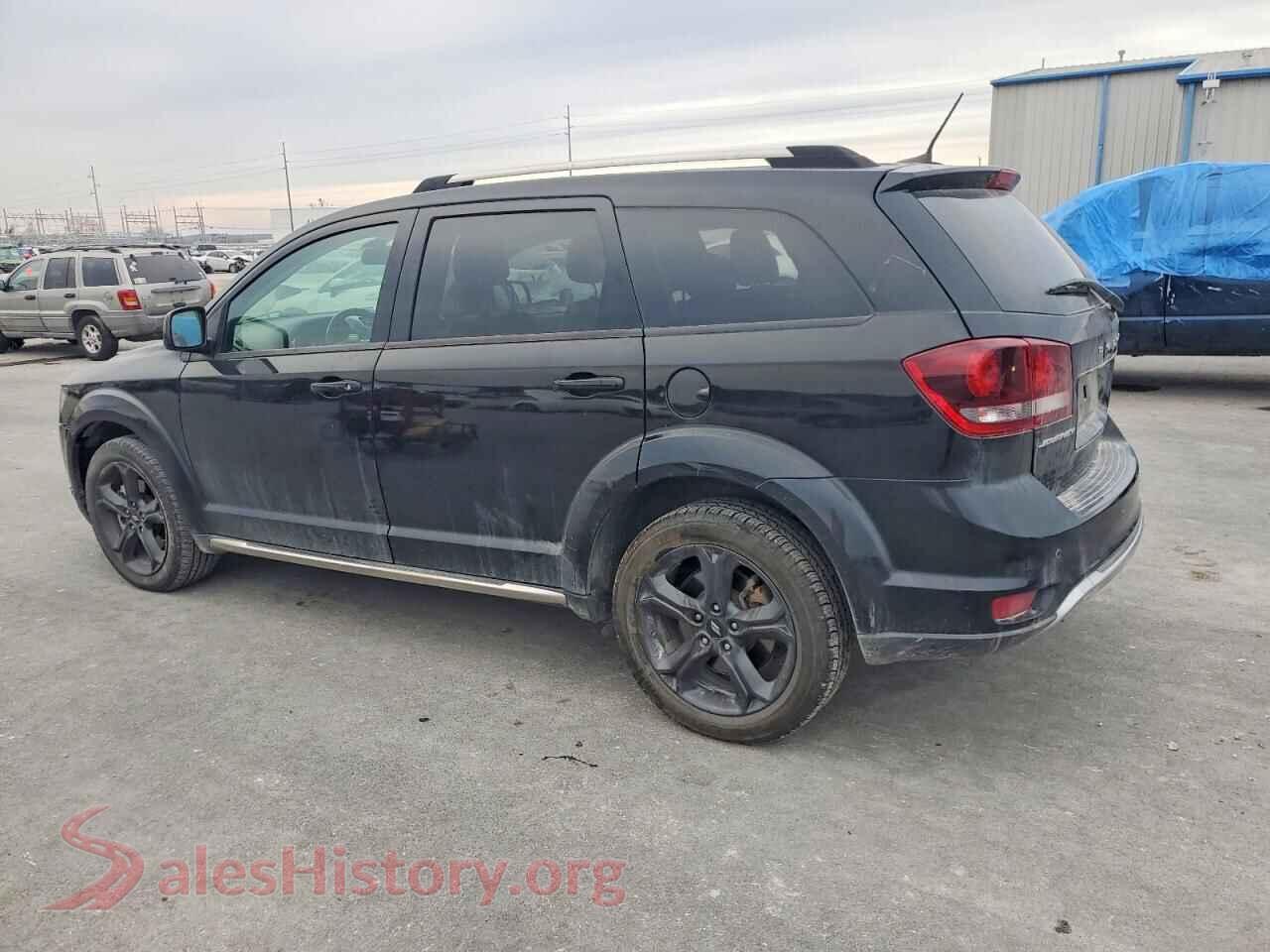2020 DODGE JOURNEY VIN 3C4PDCGB4LT188928, front view