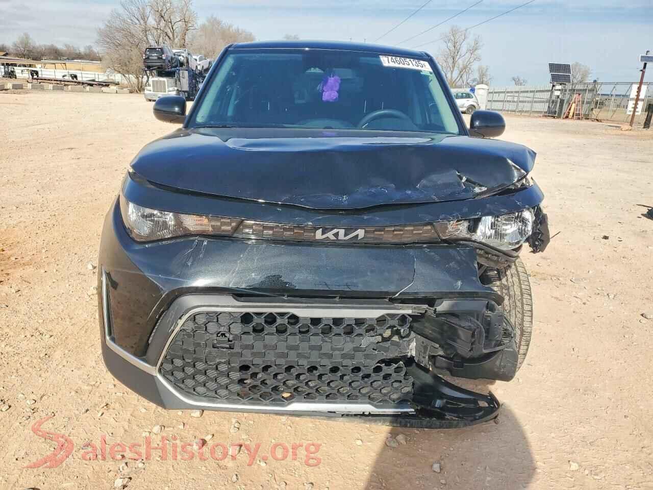 2023 KIA SOUL VIN KNDJ23AU0P7882743, rear view