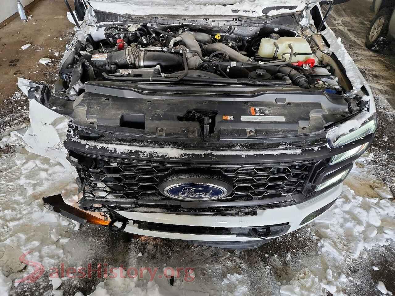 2024 FORD F350 VIN 1FT8W3BT0REE20240, VIN plate