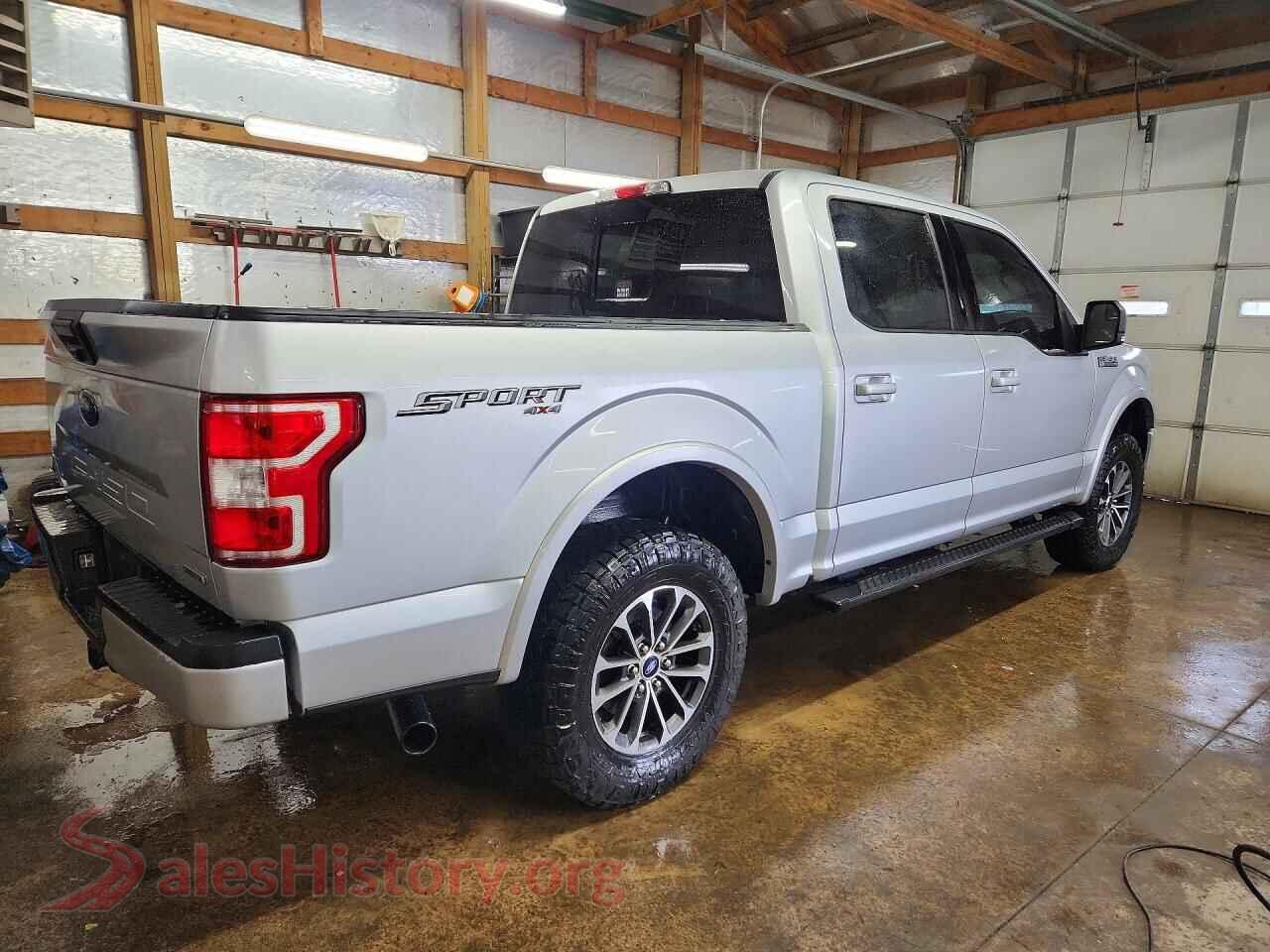 2019 FORD F-150 VIN 1FTEW1EP8KFA77960, right side view