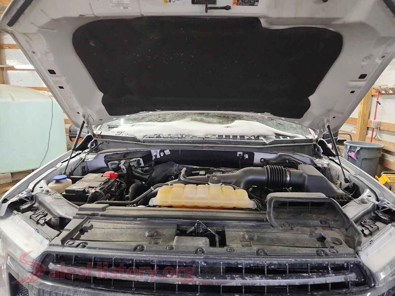 2019 FORD F-150 VIN 1FTEW1EP8KFA77960, VIN plate