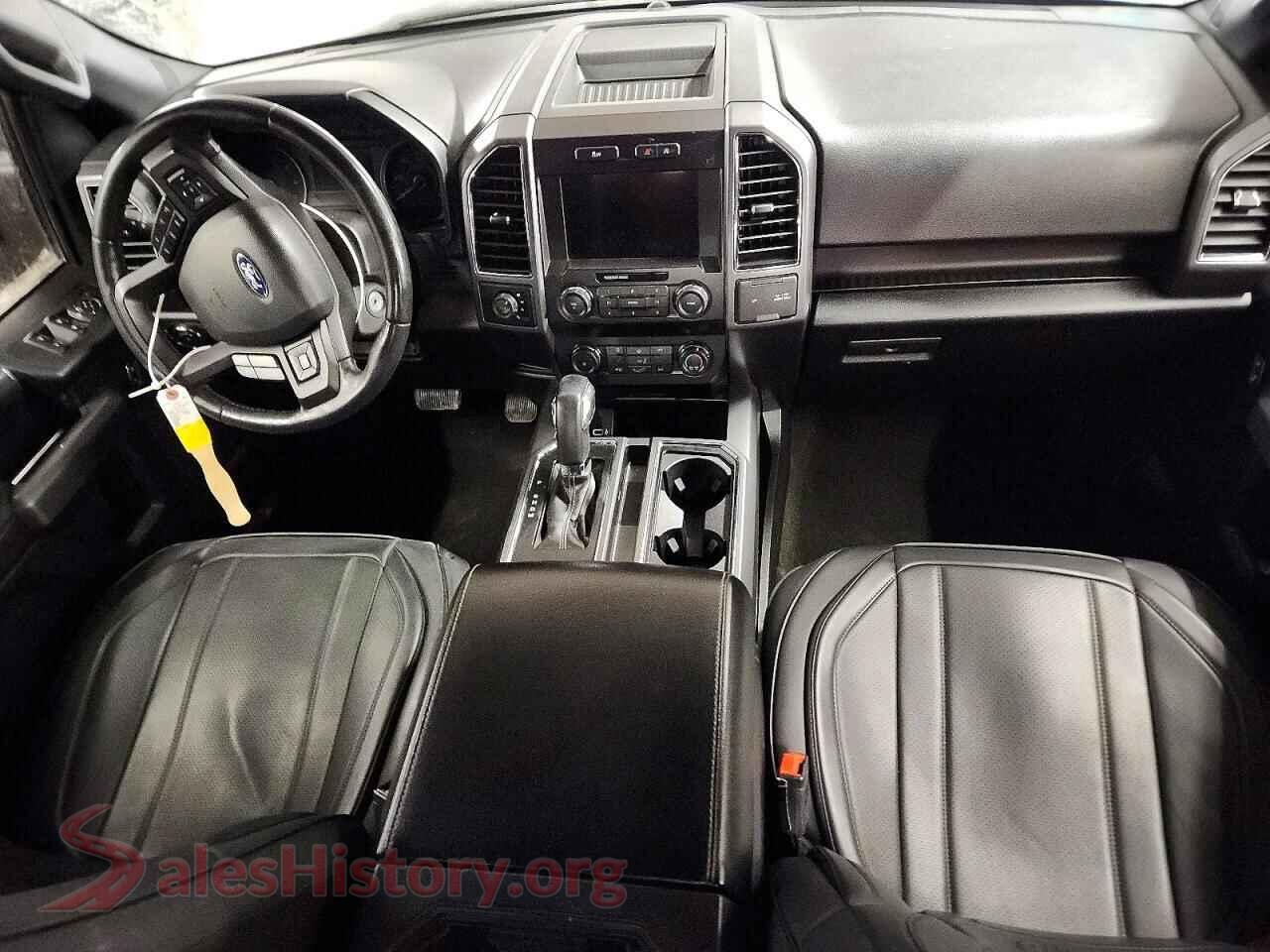 2019 FORD F-150 VIN 1FTEW1EP8KFA77960, interior dashboard
