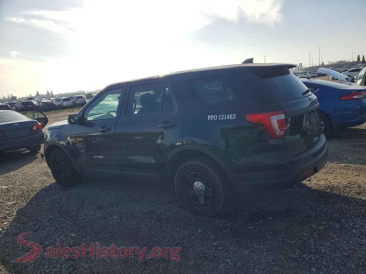 2018 FORD EXPLORER VIN 1FM5K8AR9JGA46314, front view