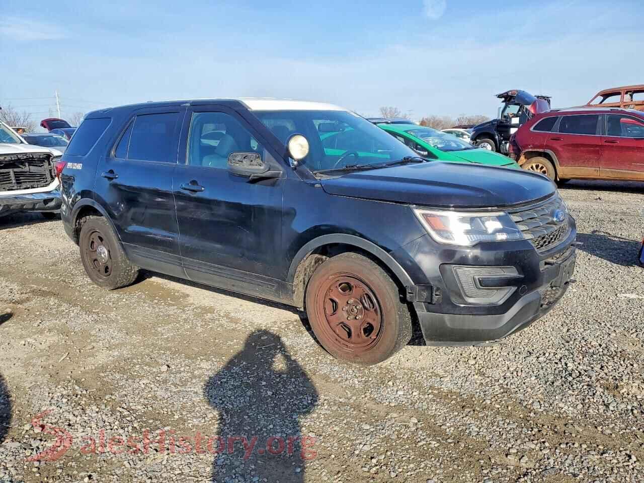 2018 FORD EXPLORER VIN 1FM5K8AR9JGA46314, rear 3/4 view