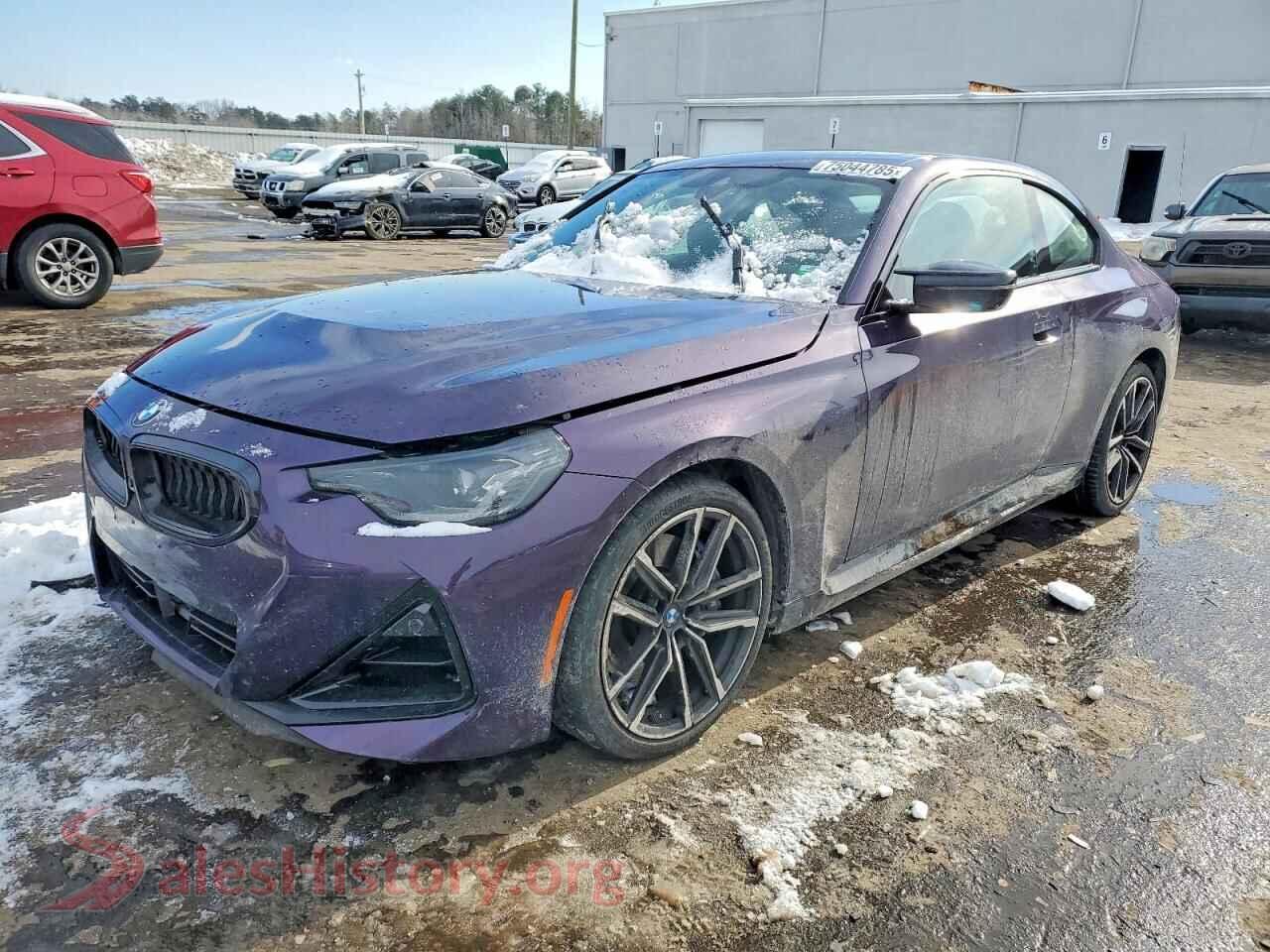 2022 BMW M2 VIN 3MW53CM05N8C18051, auction photo