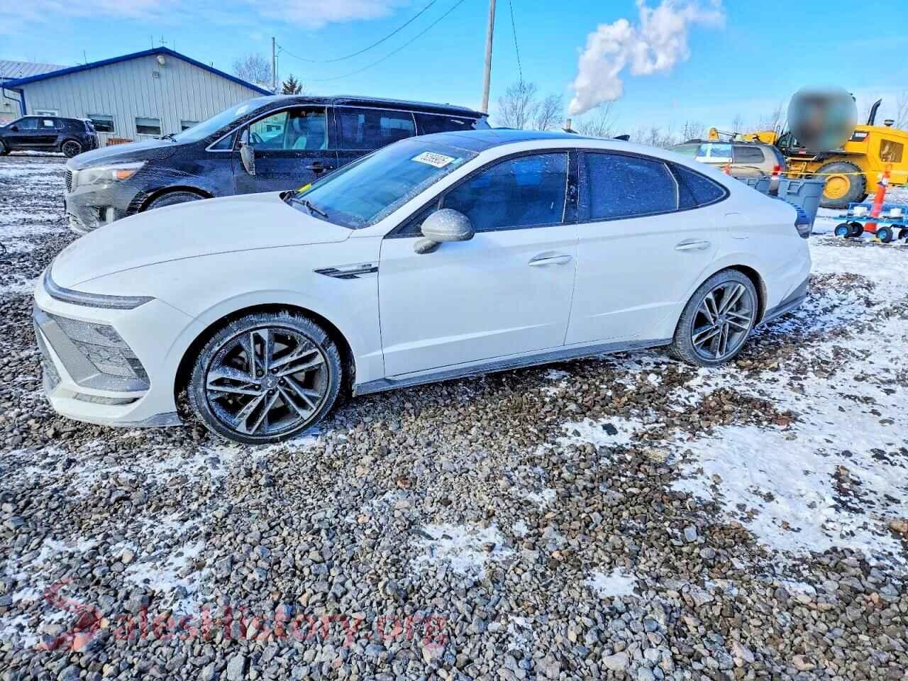 2024 HYUNDAI SONATA VIN KMHL54JC0RA364985, auction photo