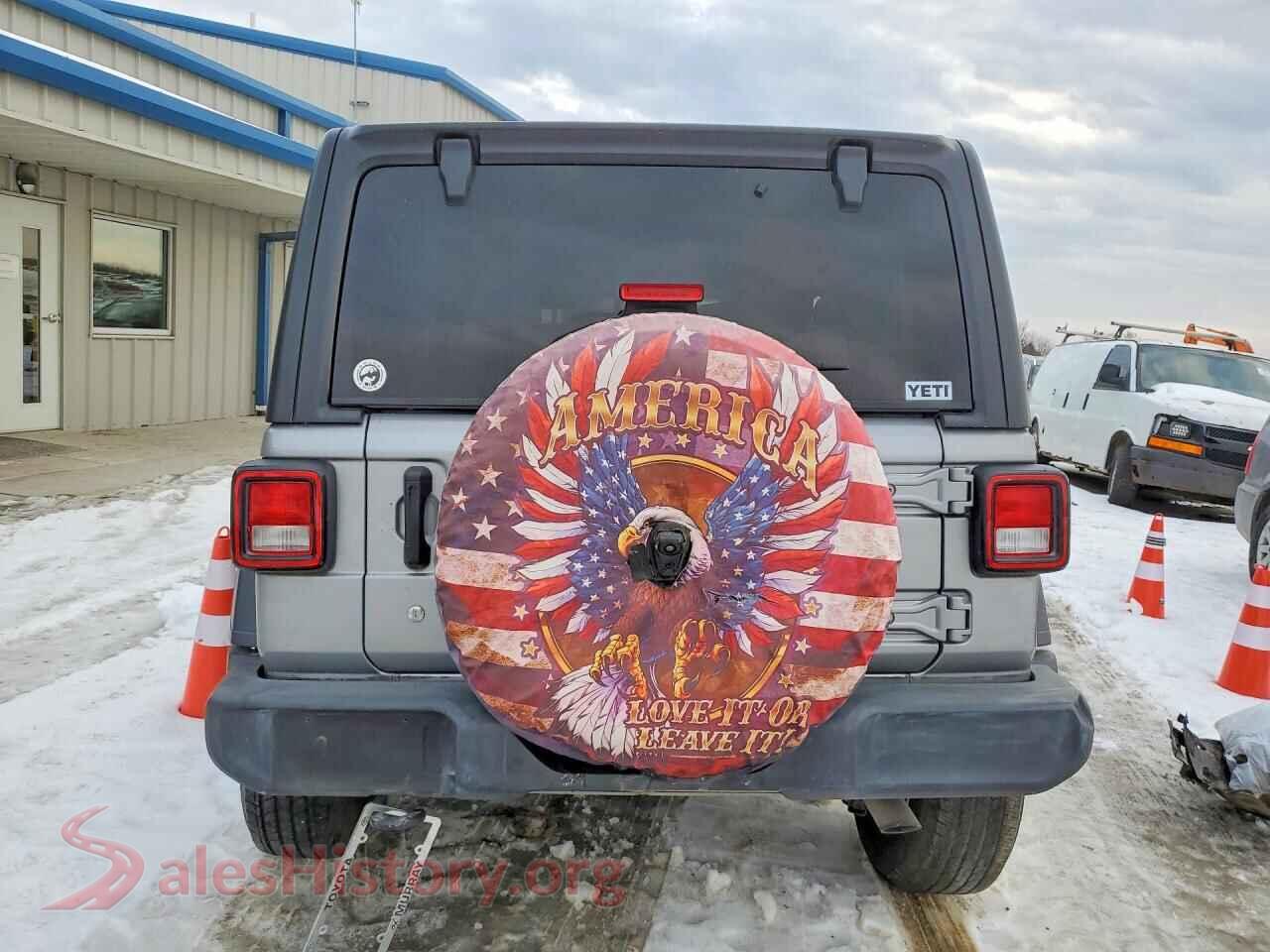 2019 JEEP WRANGLER VIN 1C4GJXAG6KW518940, left side view