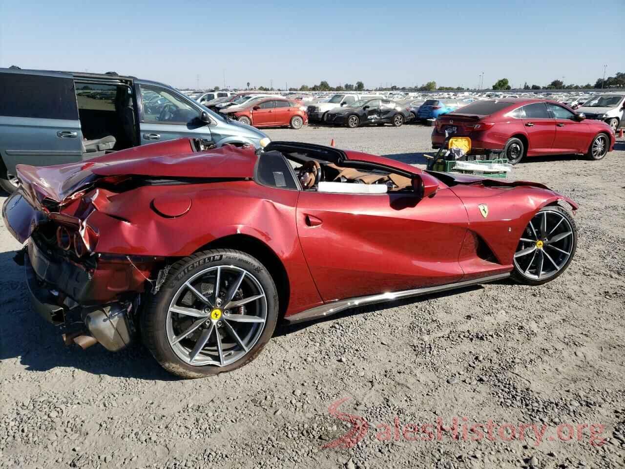 ZFF97CMA0M0258453 2021 FERRARI 812