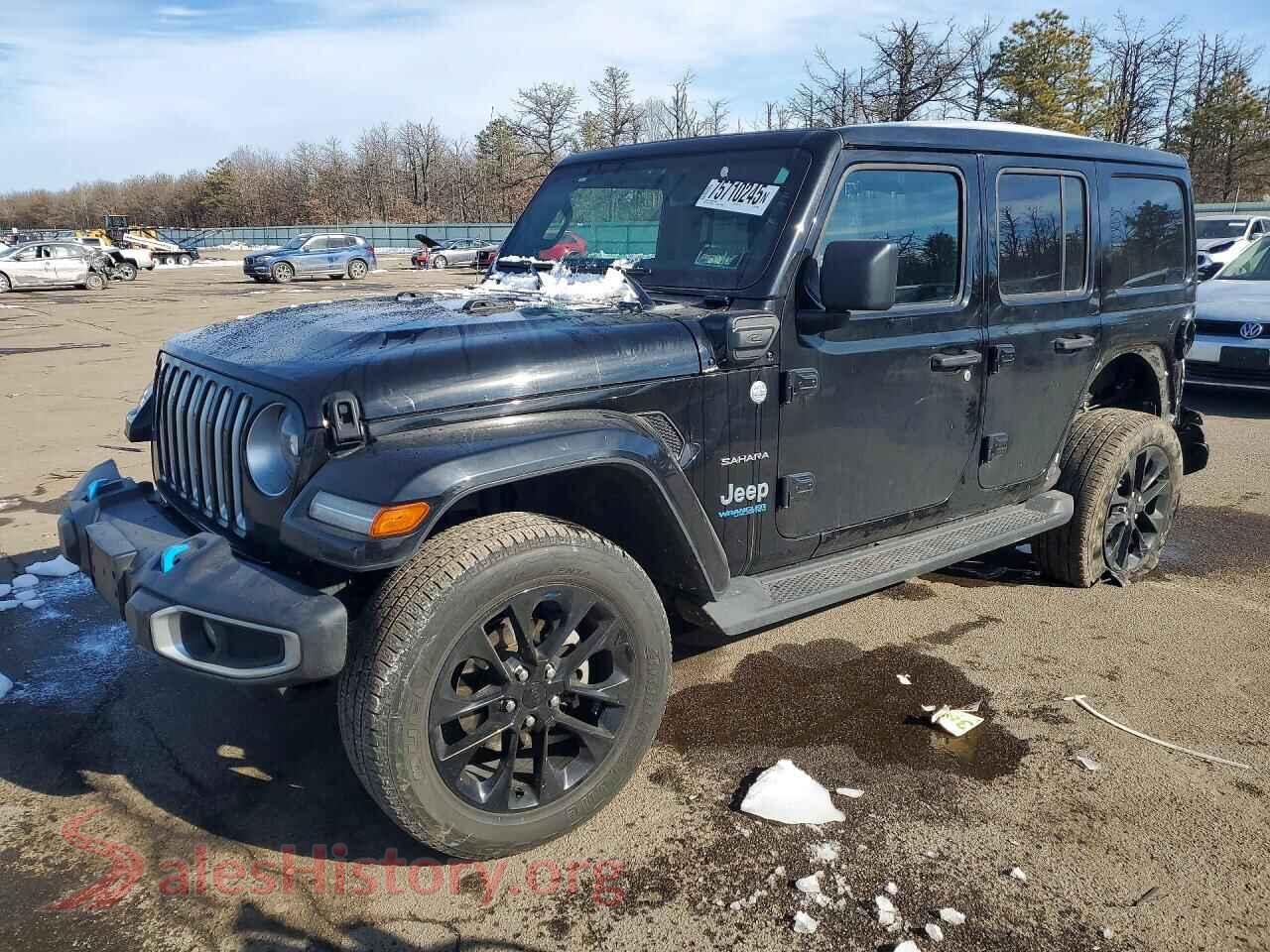 2022 JEEP WRANGLER VIN 1C4JJXP68NW229065, auction photo