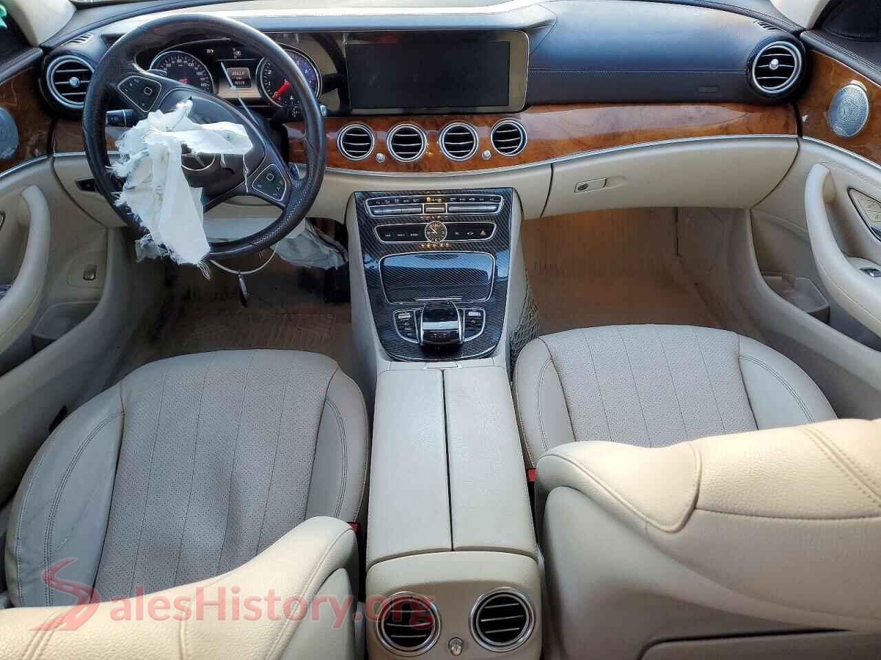 2018 MERCEDES-BENZ E-CLASS VIN WDDZF4KB2JA357676, interior dashboard