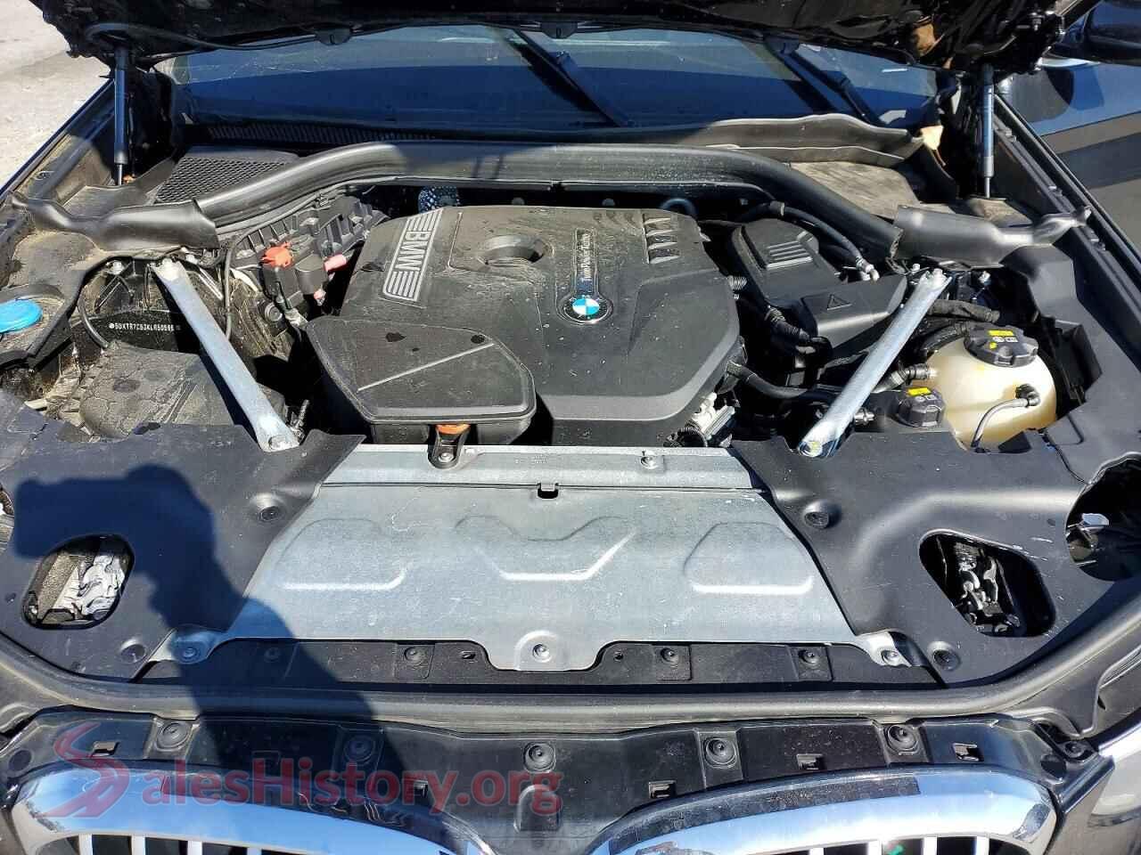 2019 BMW X3 VIN 5UXTR7C53KLR50596, wheel and tire