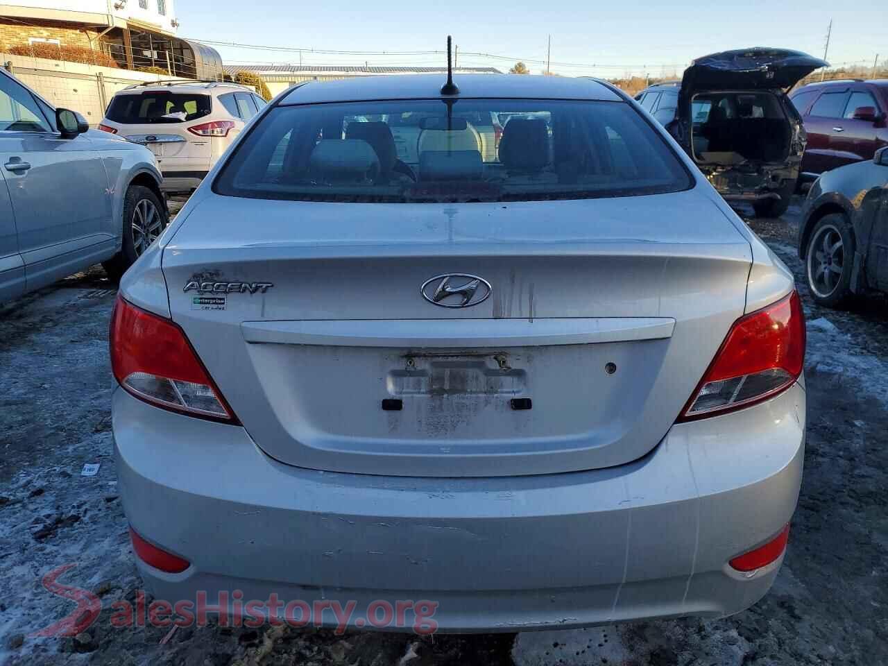 2017 HYUNDAI ACCENT VIN KMHCT4AE8HU310161, left side view