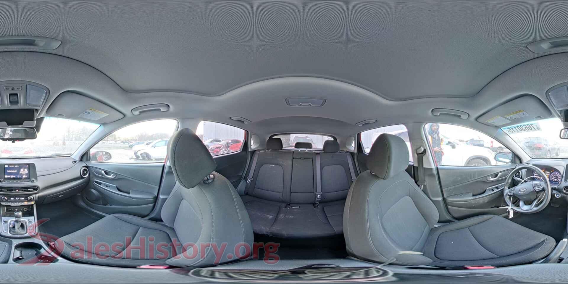 2022 HYUNDAI KONA VIN KM8K3CAB0NU897592, damage close-up