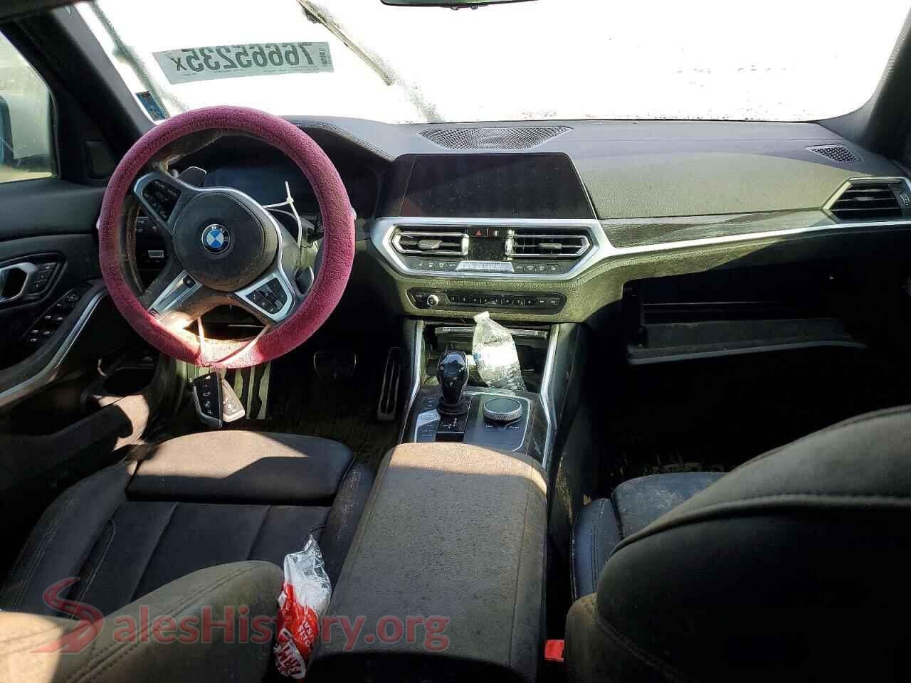 2021 BMW 3 SERIES VIN 3MW5R1J08M8B59146, interior dashboard