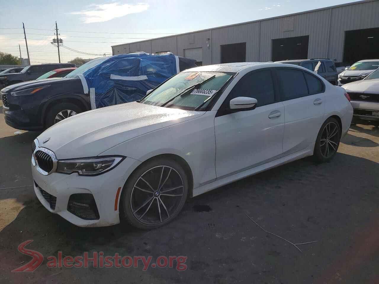 2021 BMW 3 SERIES VIN 3MW5R1J08M8B59146, auction photo
