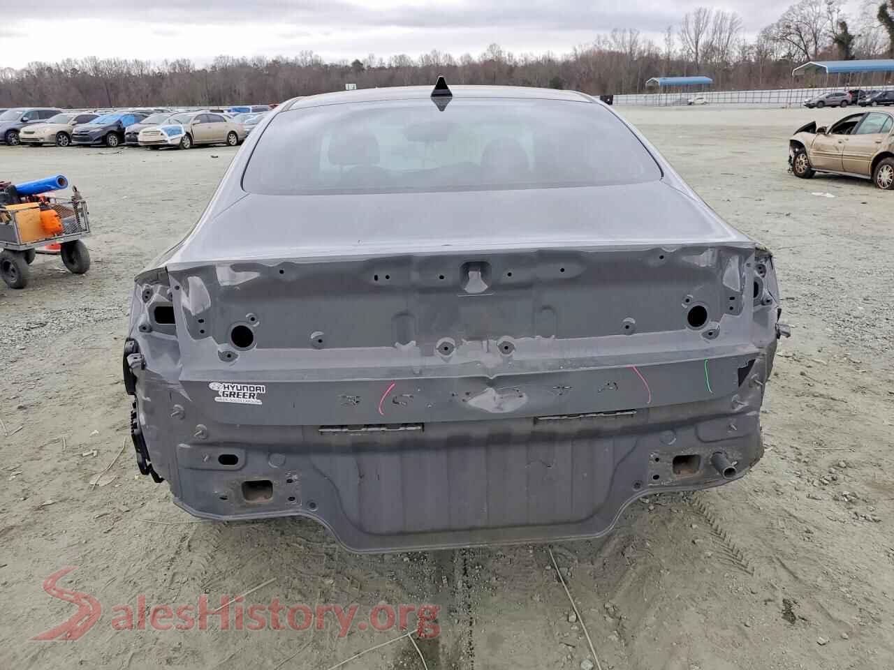 2023 HYUNDAI SONATA VIN KMHL34JJ4PA056560, left side view