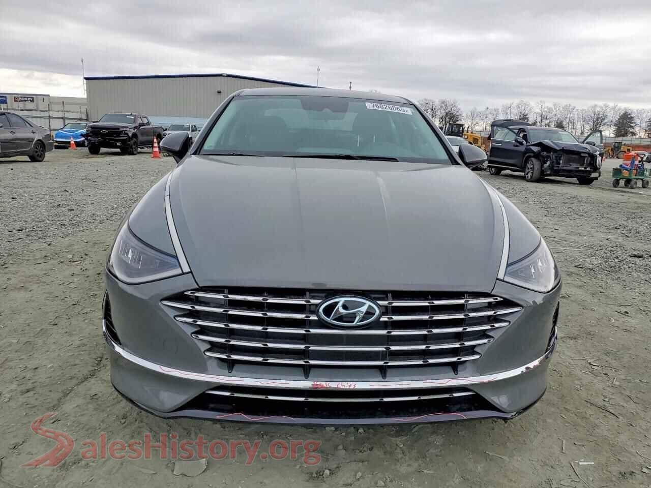 2023 HYUNDAI SONATA VIN KMHL34JJ4PA056560, rear view