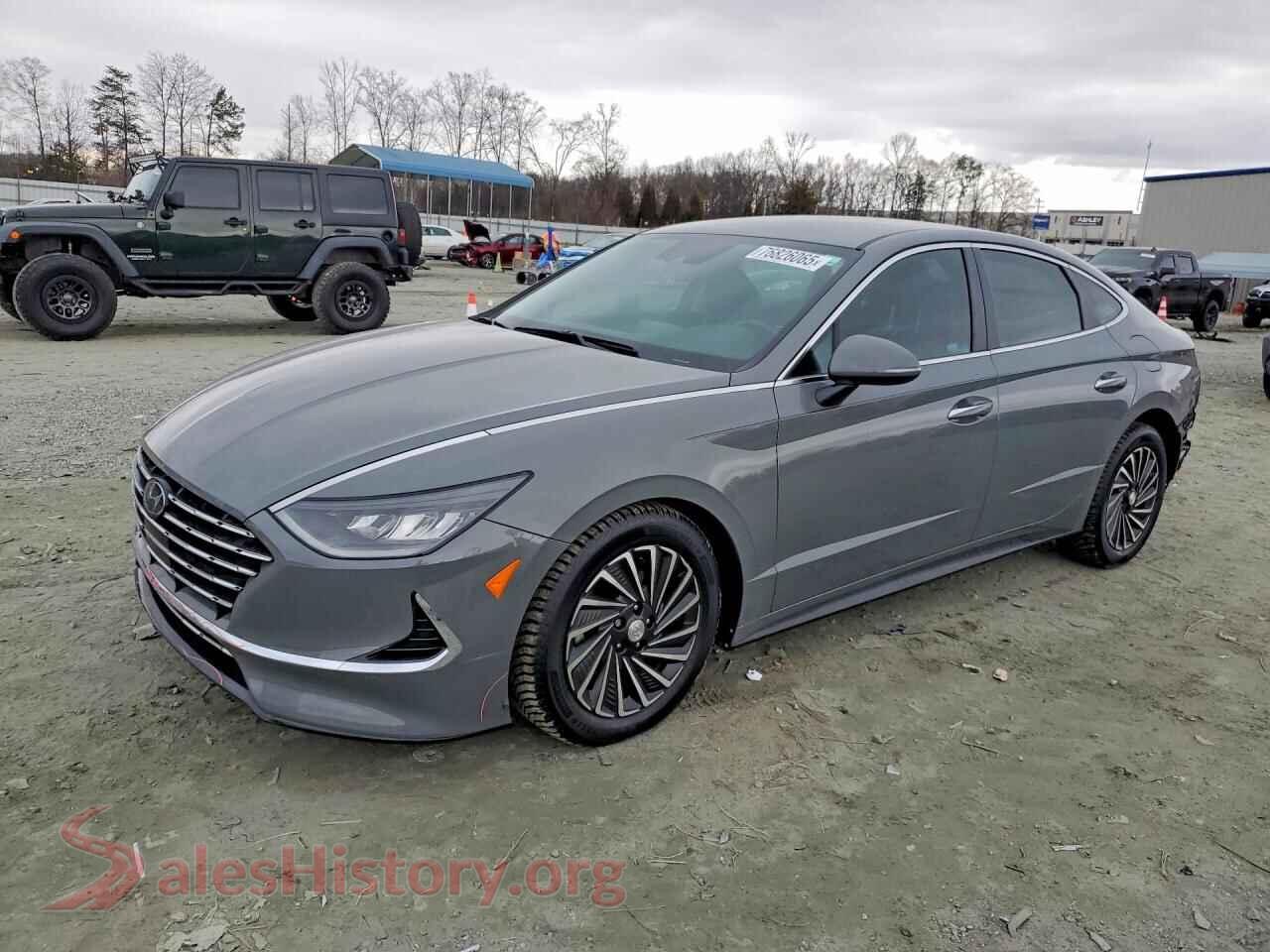 2023 HYUNDAI SONATA VIN KMHL34JJ4PA056560, auction photo