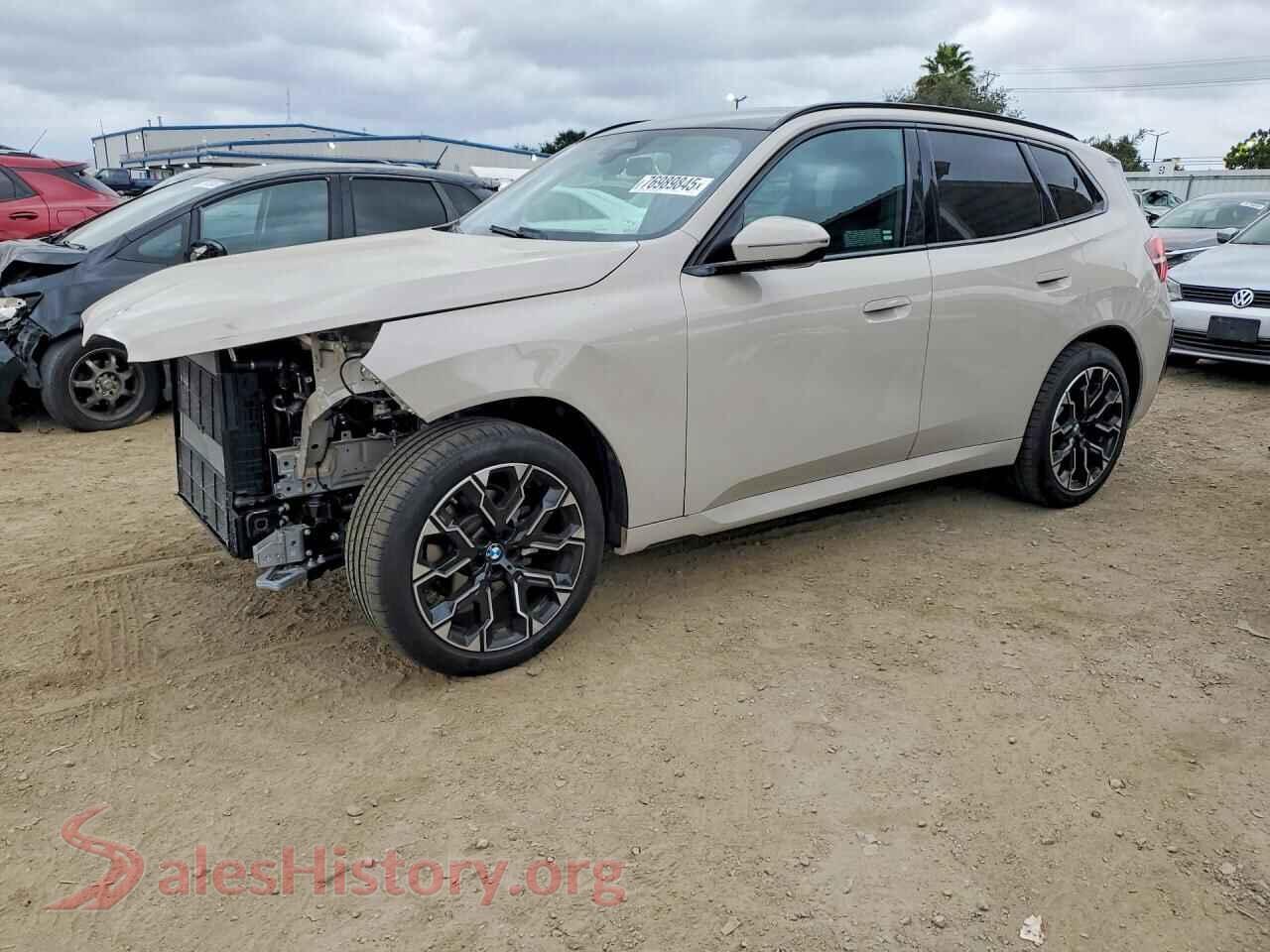 2025 BMW X3 VIN 5UX53GP09S9Z75847, auction photo