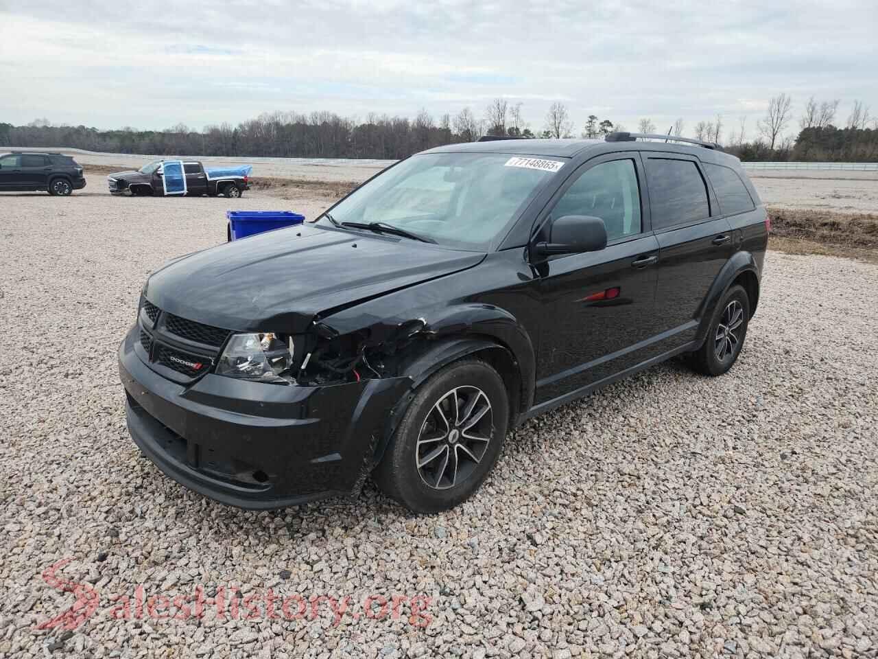 2018 DODGE JOURNEY VIN 3C4PDCAB2JT309722, auction photo