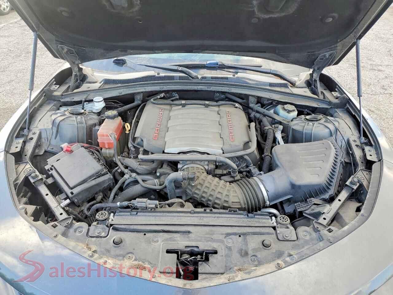 2017 CHEVROLET CAMARO VIN 1G1FF1R75H0186296, VIN plate