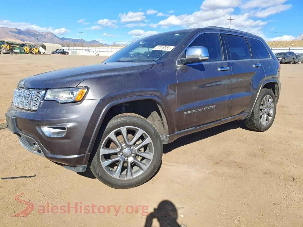 2018 JEEP GRAND CHER VIN 1C4RJFCG8JC420833, auction photo