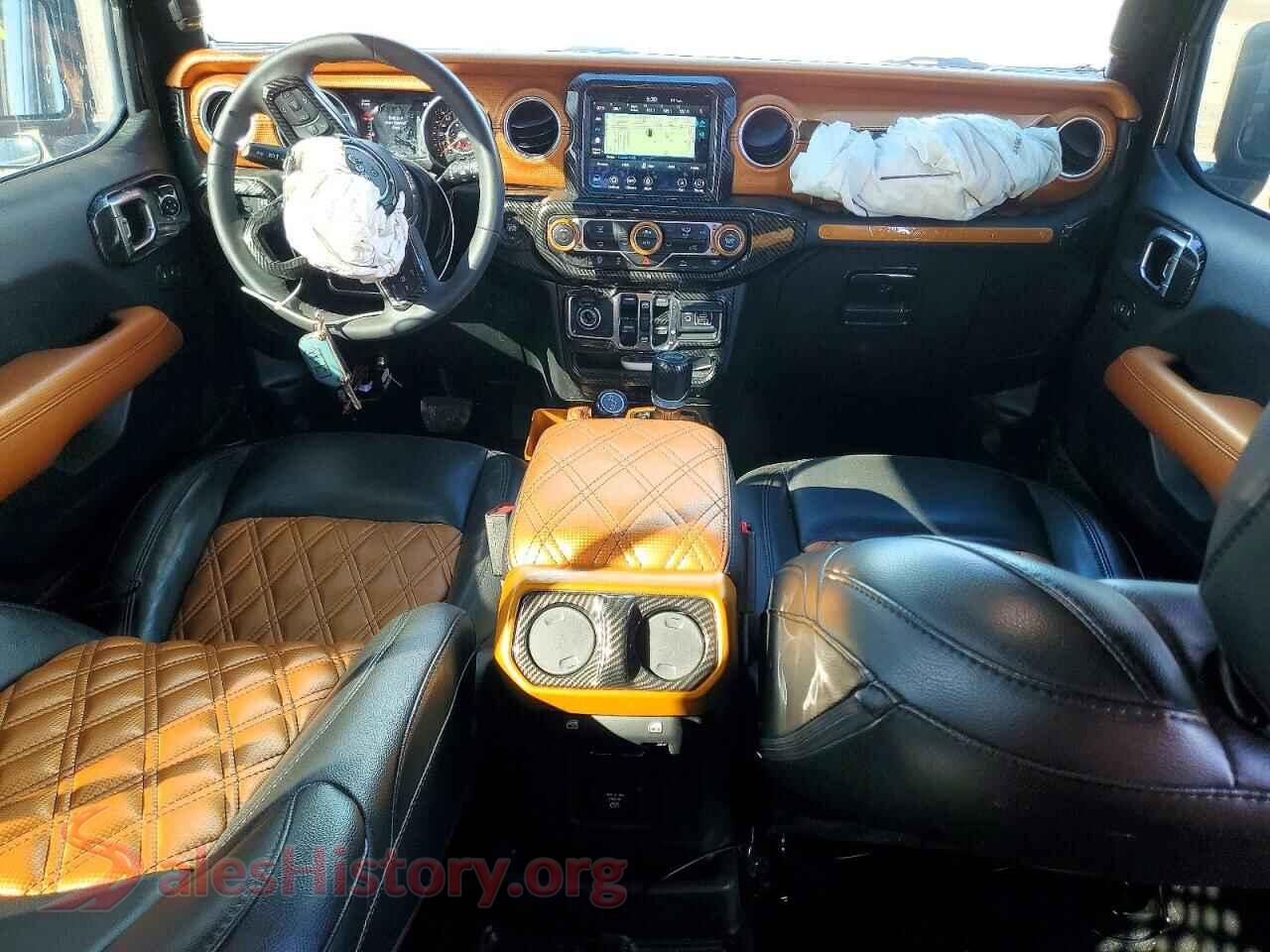 2023 JEEP WRANGLER VIN 1C4HJXEG7PW600018, interior dashboard
