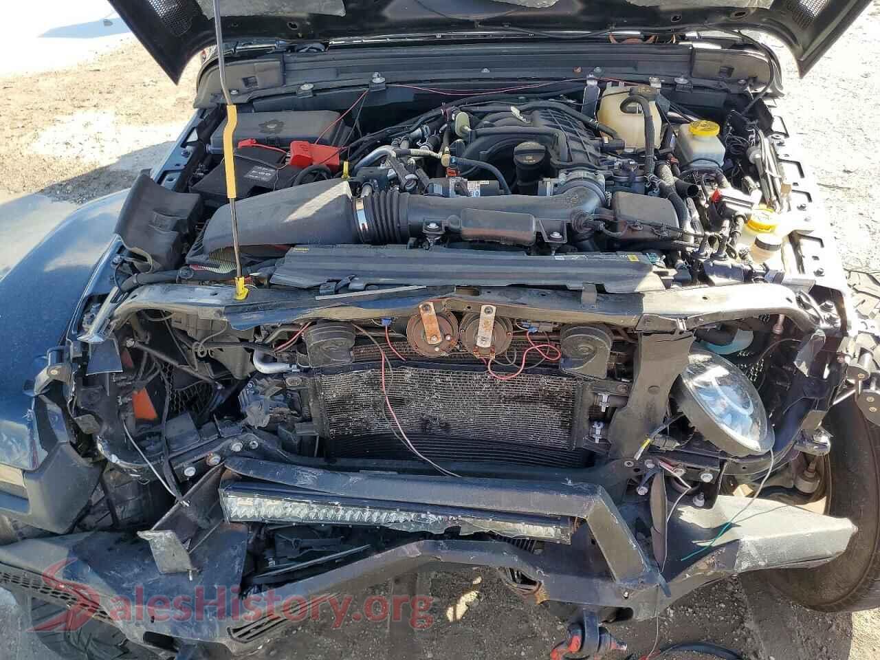 2023 JEEP WRANGLER VIN 1C4HJXEG7PW600018, VIN plate