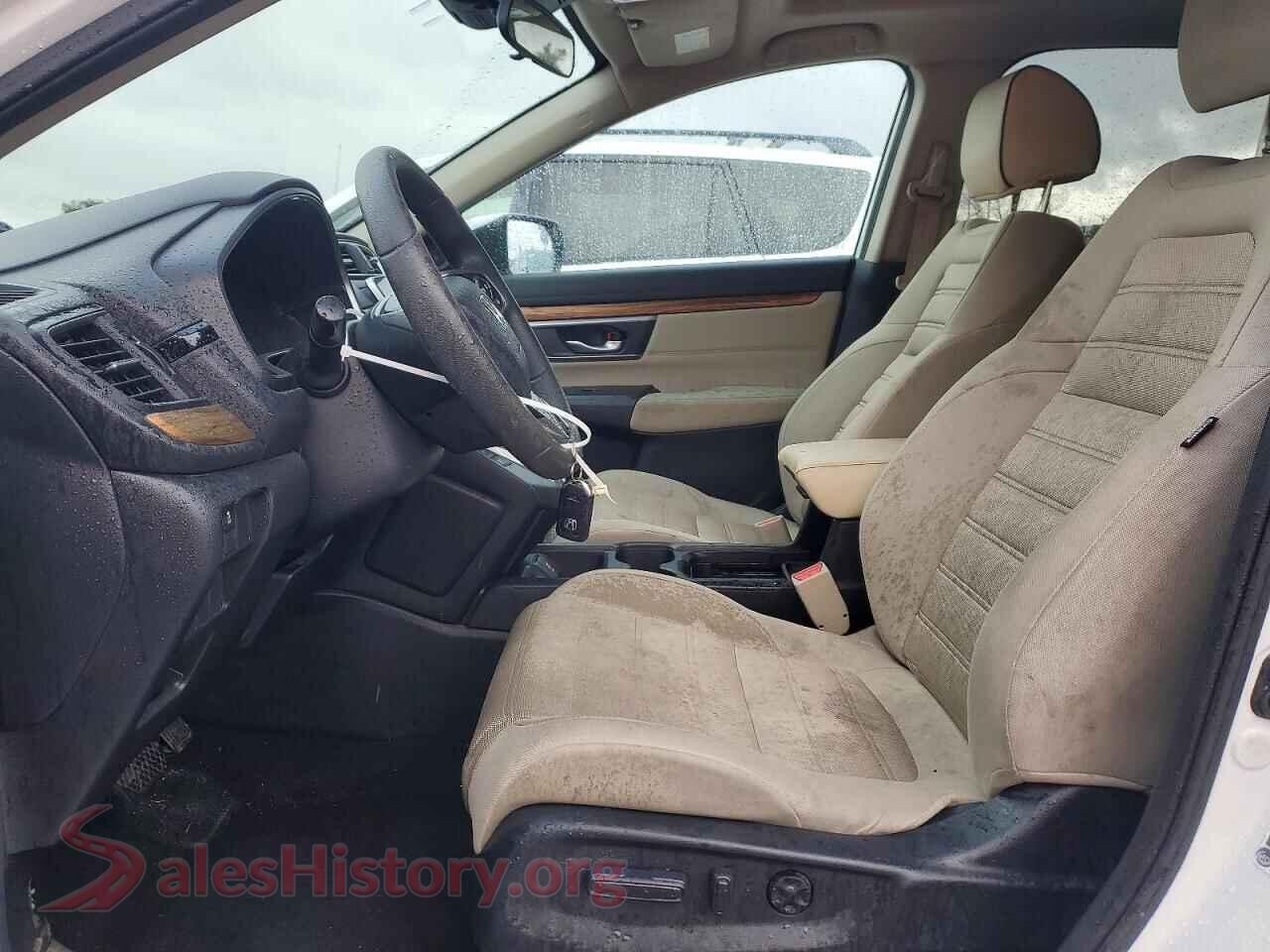 2018 HONDA CRV VIN 5J6RW1H53JL001570, engine bay