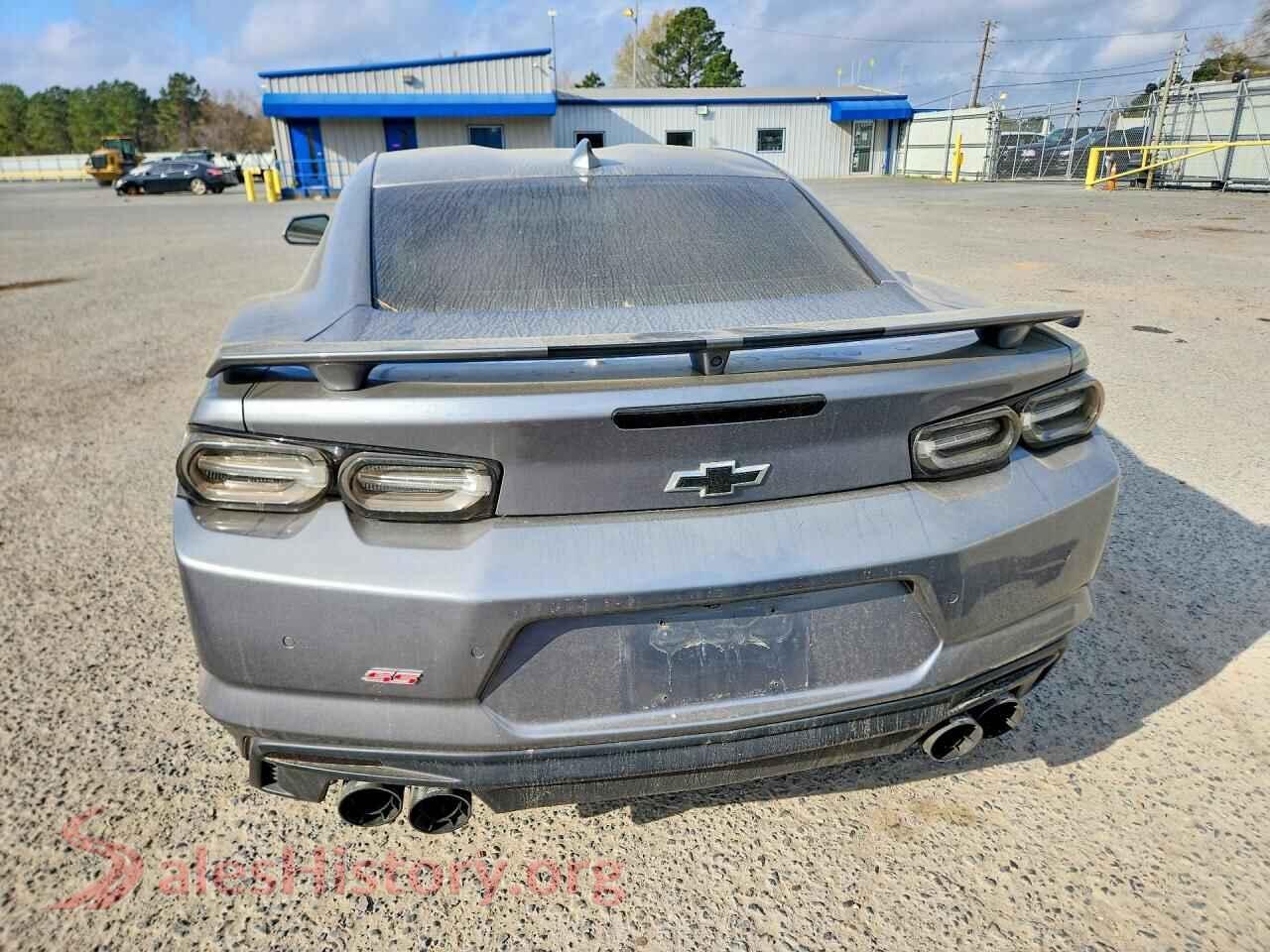 2019 CHEVROLET CAMARO VIN 1G1FH1R70K0145706, left side view