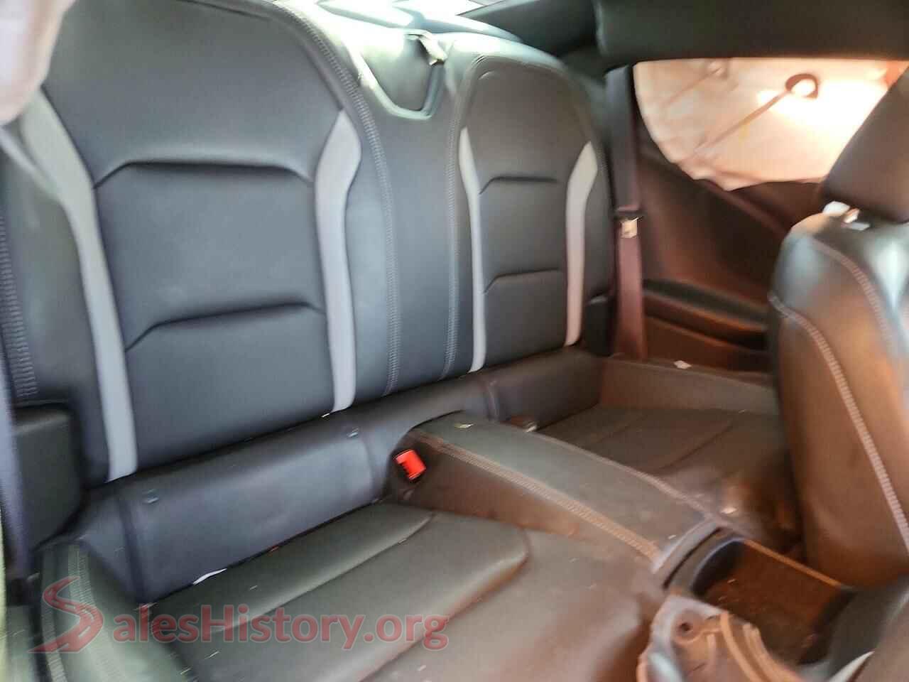 2019 CHEVROLET CAMARO VIN 1G1FH1R70K0145706, odometer mileage