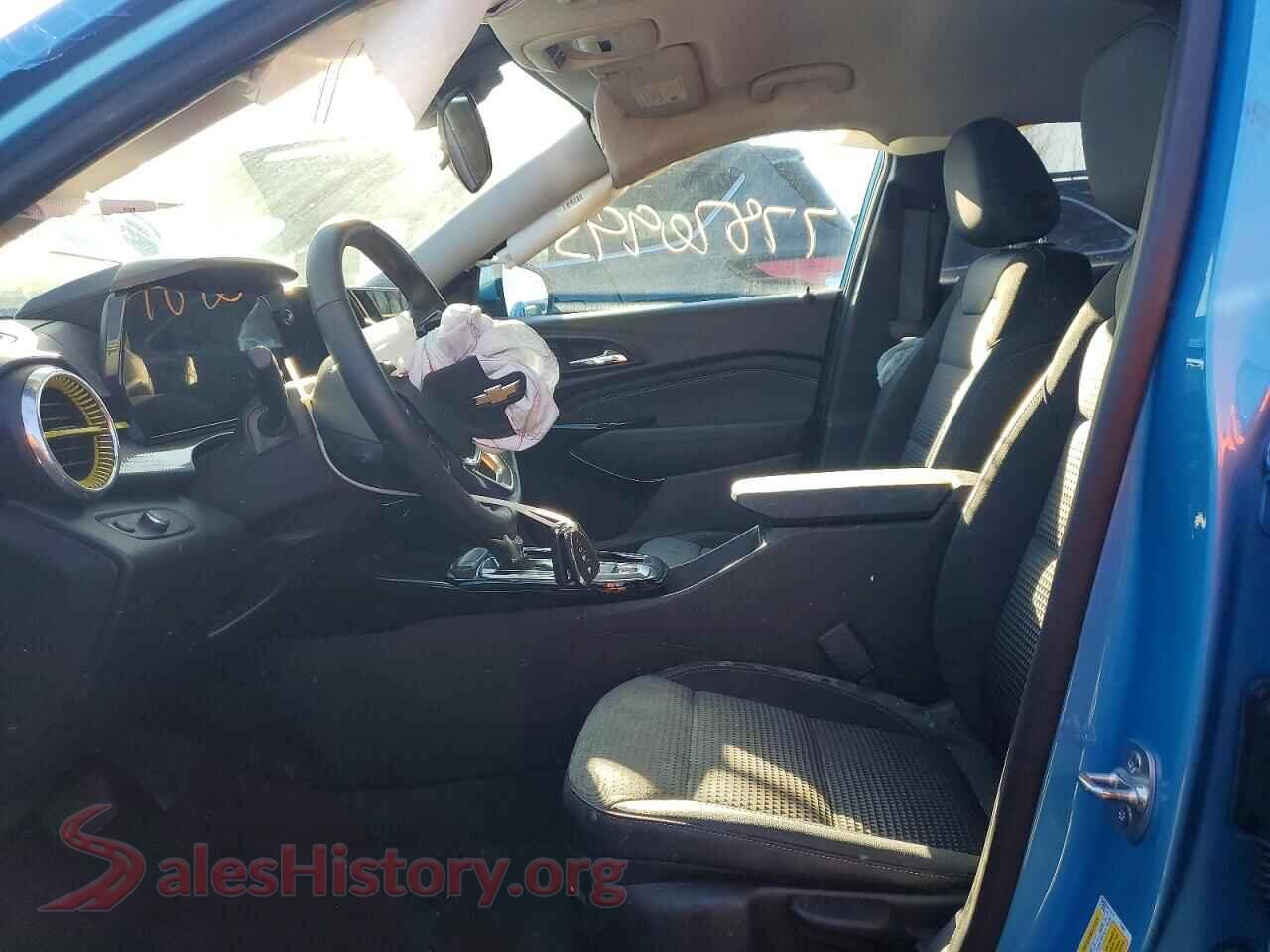 2025 CHEVROLET TRAX VIN KL77LHEP6SC035215, engine bay