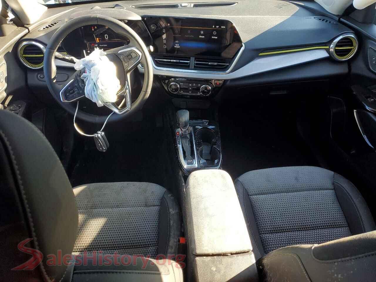 2025 CHEVROLET TRAX VIN KL77LHEP6SC035215, interior dashboard