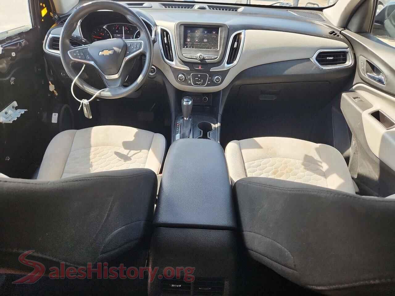 2020 CHEVROLET EQUINOX VIN 2GNAXUEV3L6110748, interior dashboard